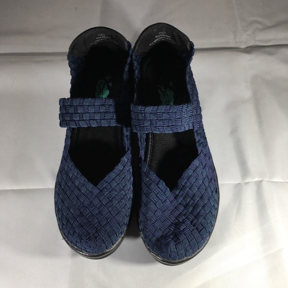 Serene Island Sovana Navy Dark Blue Mary Janes - Picture 5 of 6